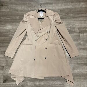 Jennifer Lopez Classic Tan Trench Coat